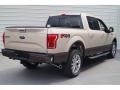 2017 White Gold Ford F150 Lariat SuperCrew 4X4  photo #6