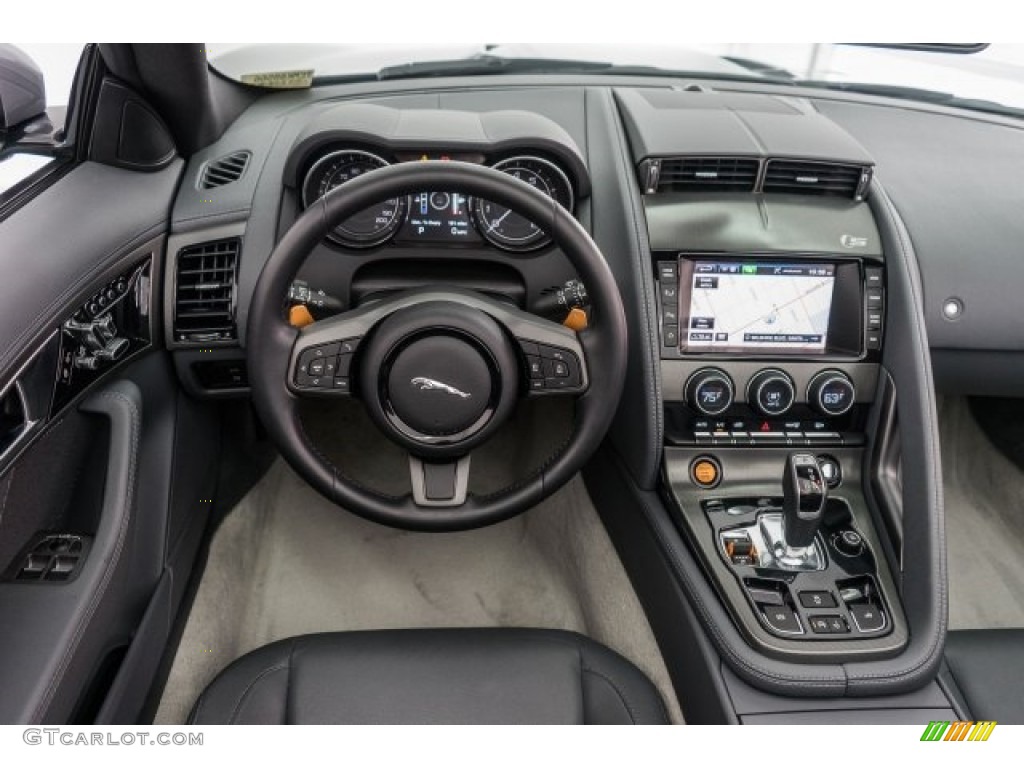 2014 F-TYPE V8 S - Lunar Grey Metallic / Jet photo #4