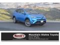 2017 Electric Storm Metallic Toyota RAV4 Limited  photo #1