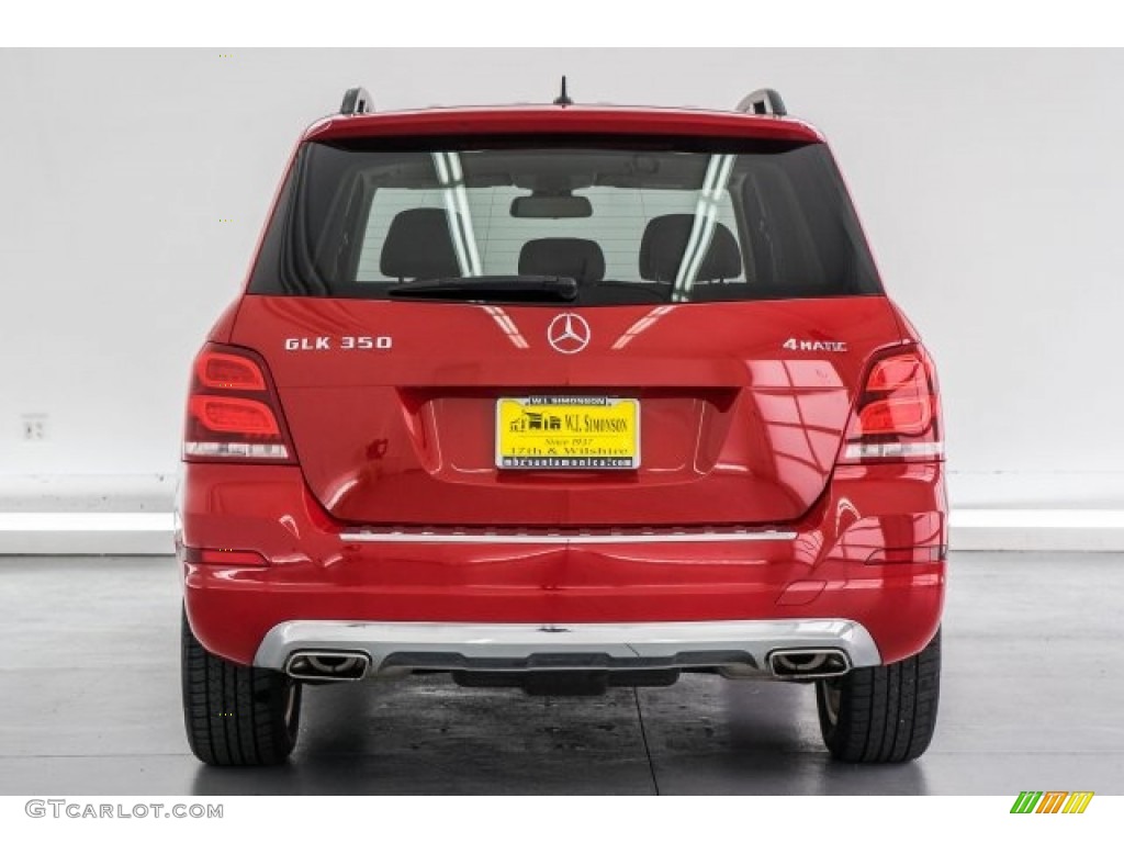 2014 GLK 350 4Matic - Mars Red / Almond Beige/Mocha photo #3
