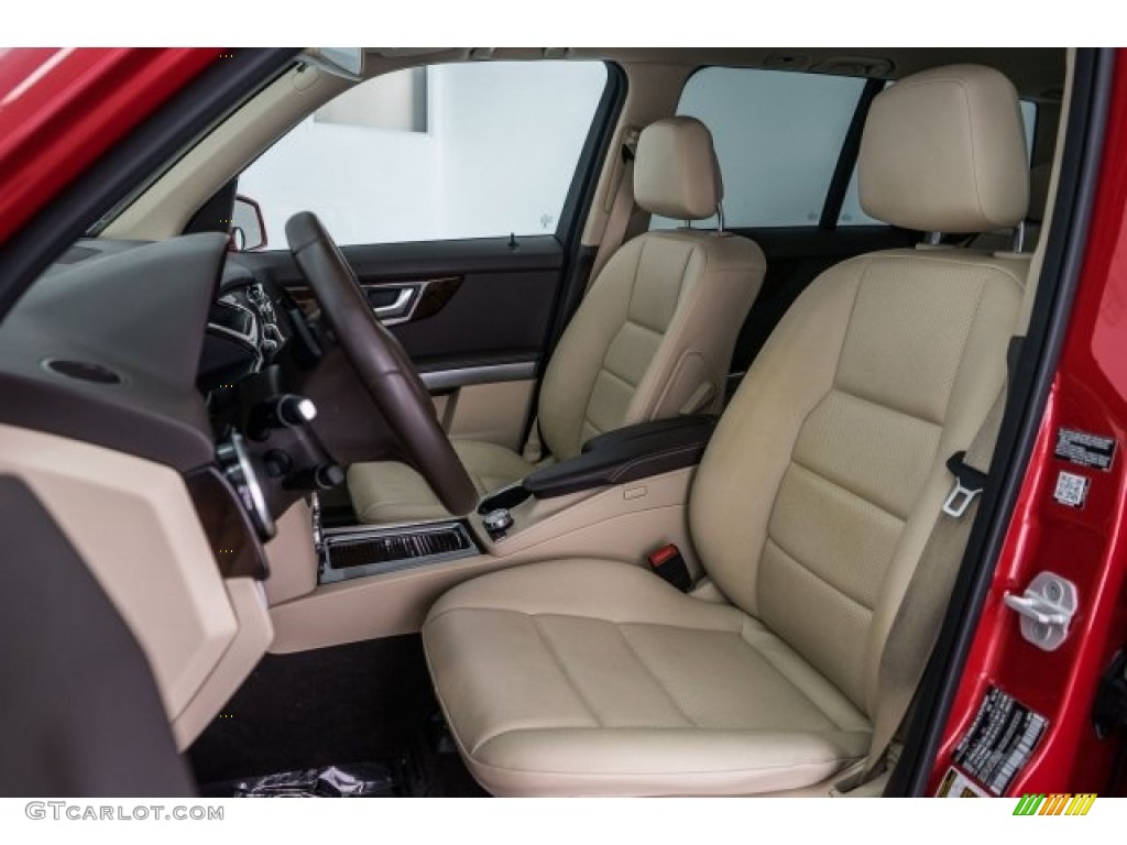 2014 GLK 350 4Matic - Mars Red / Almond Beige/Mocha photo #6