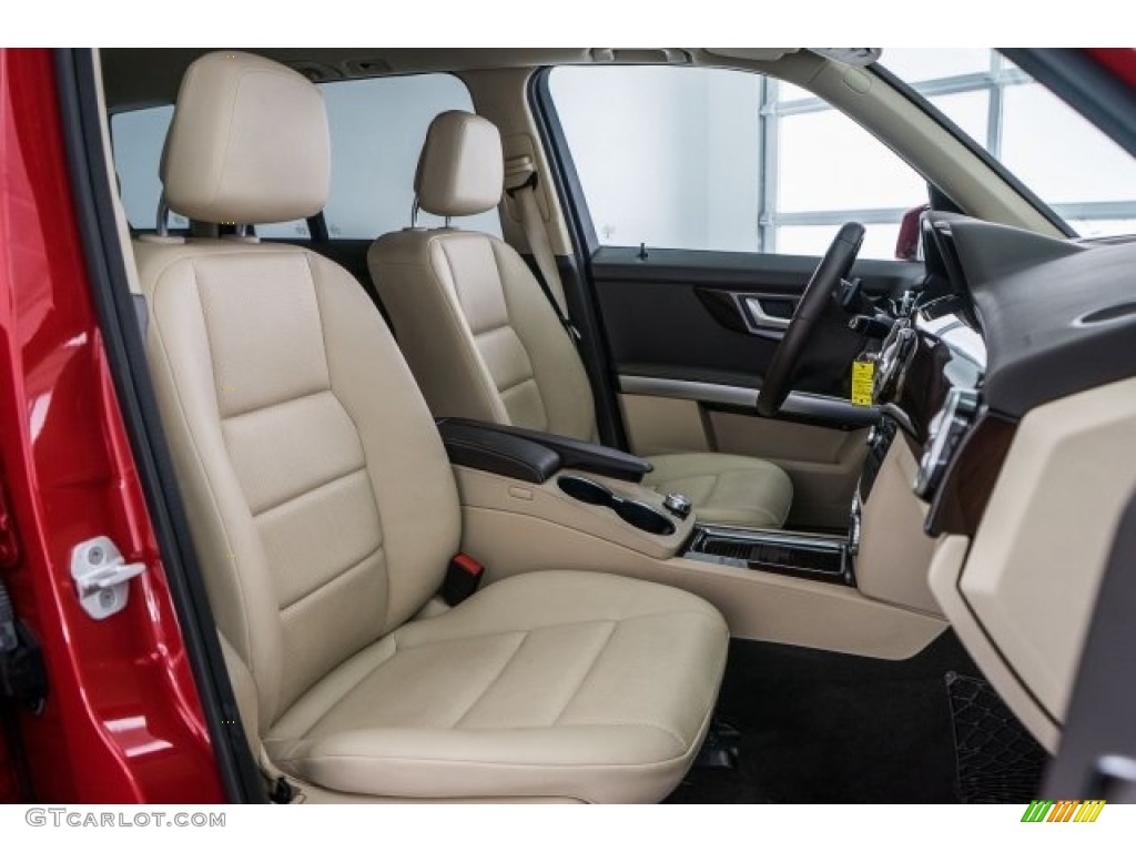 2014 GLK 350 4Matic - Mars Red / Almond Beige/Mocha photo #13