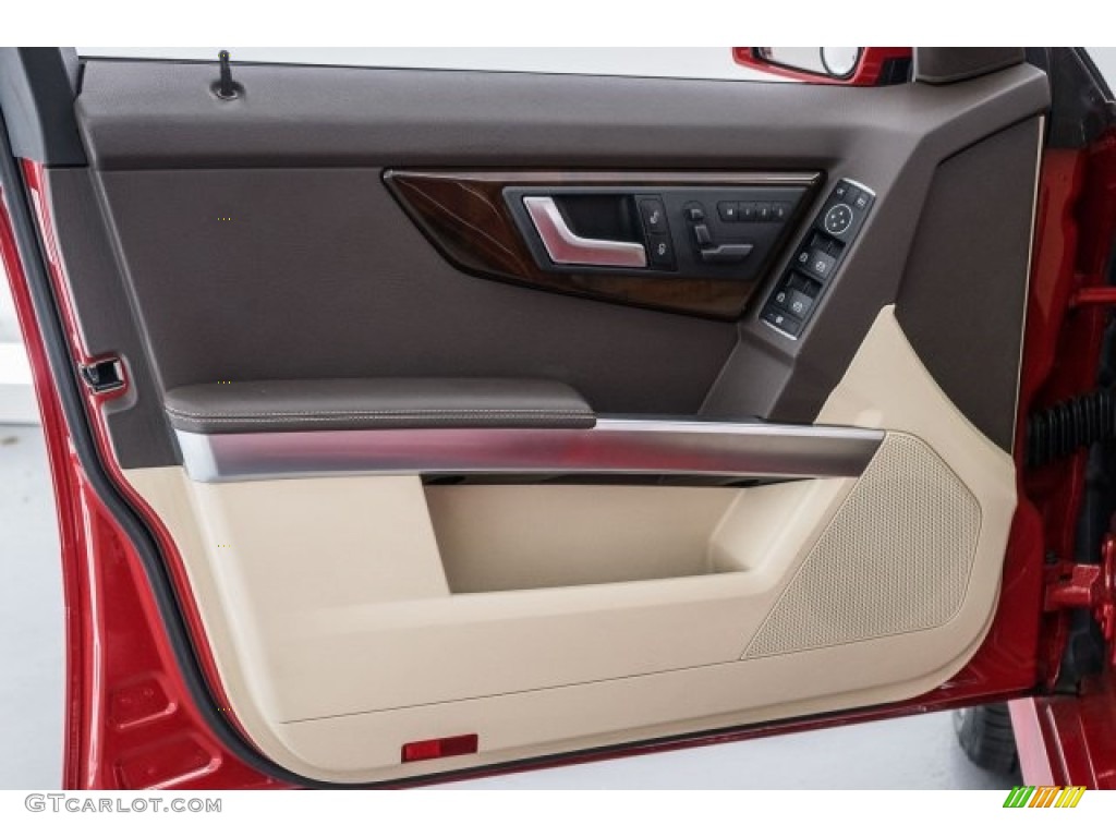 2014 GLK 350 4Matic - Mars Red / Almond Beige/Mocha photo #22