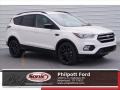 2017 White Platinum Ford Escape SE  photo #1