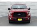 2017 Ruby Red Ford F150 XLT SuperCrew  photo #2