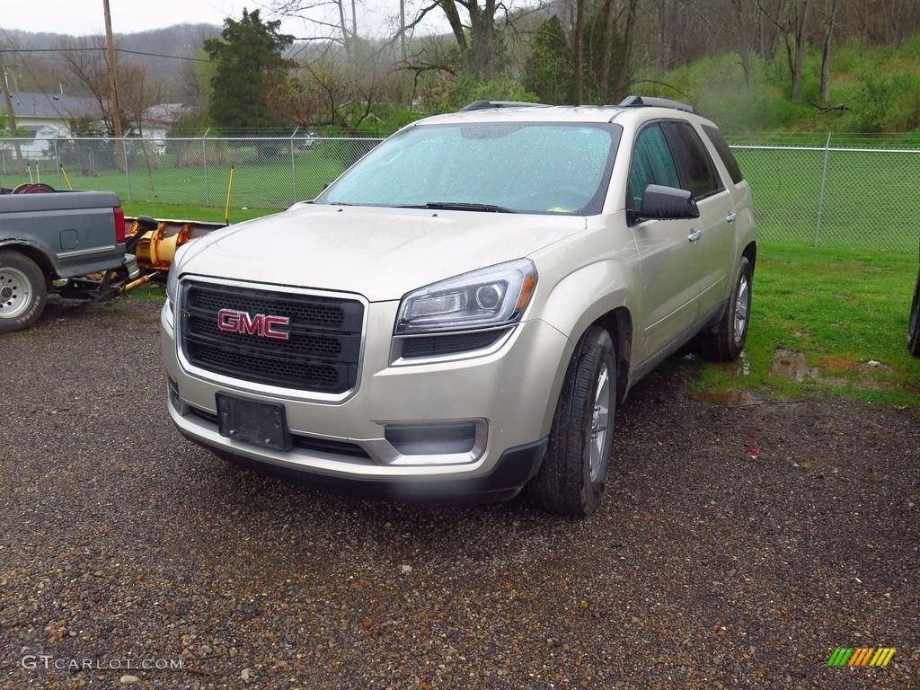 2013 Acadia SLE AWD - Champagne Silver Metallic / Ebony photo #3