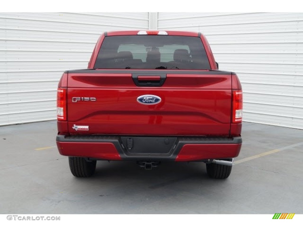 2017 F150 XLT SuperCrew - Ruby Red / Black photo #5