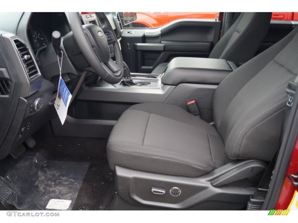 2017 F150 XLT SuperCrew - Ruby Red / Black photo #8