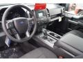 Black 2017 Ford F150 XLT SuperCrew Interior Color