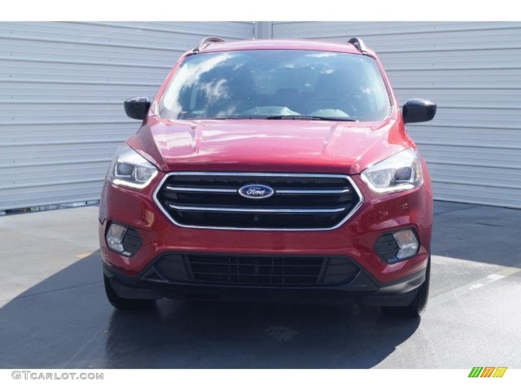 2017 Escape SE - Ruby Red / Charcoal Black photo #2