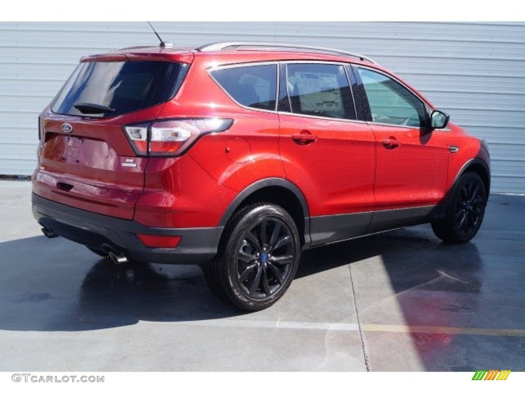 2017 Escape SE - Ruby Red / Charcoal Black photo #4