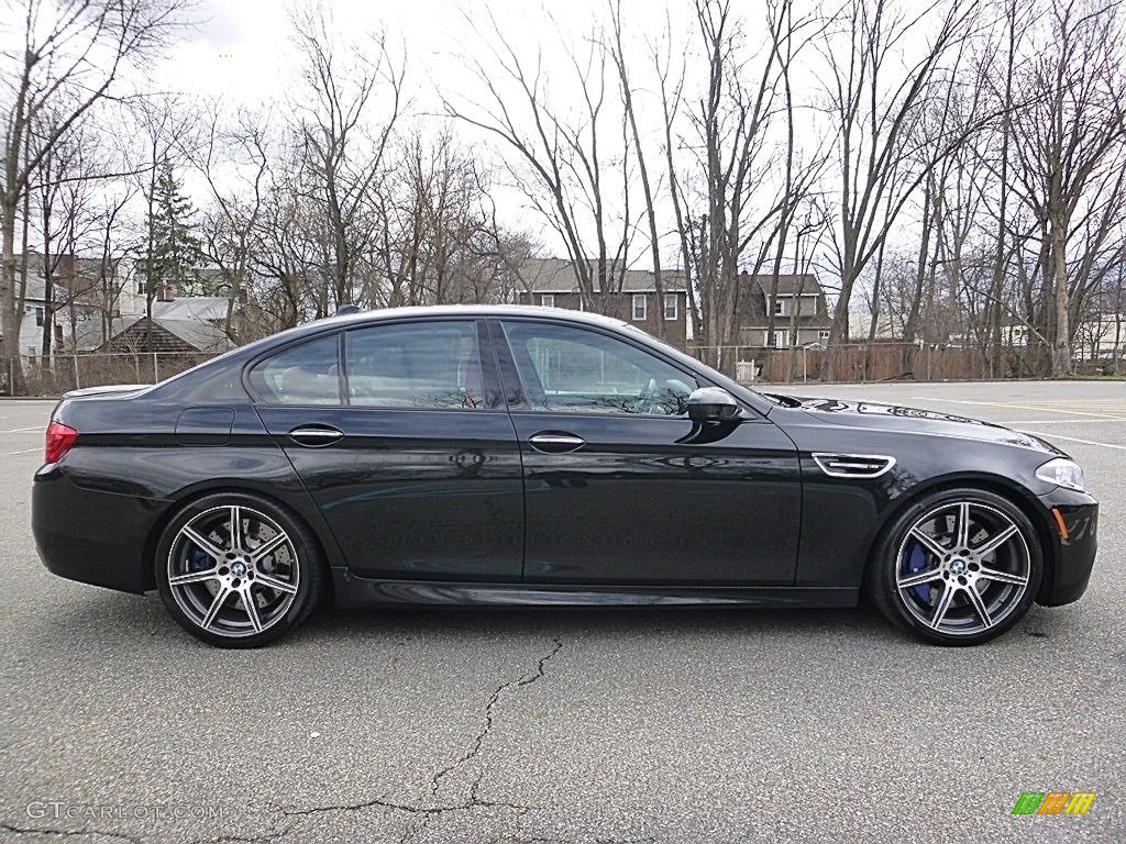 2015 M5 Sedan - Black Sapphire Metallic / Sakhir Orange/Black photo #6