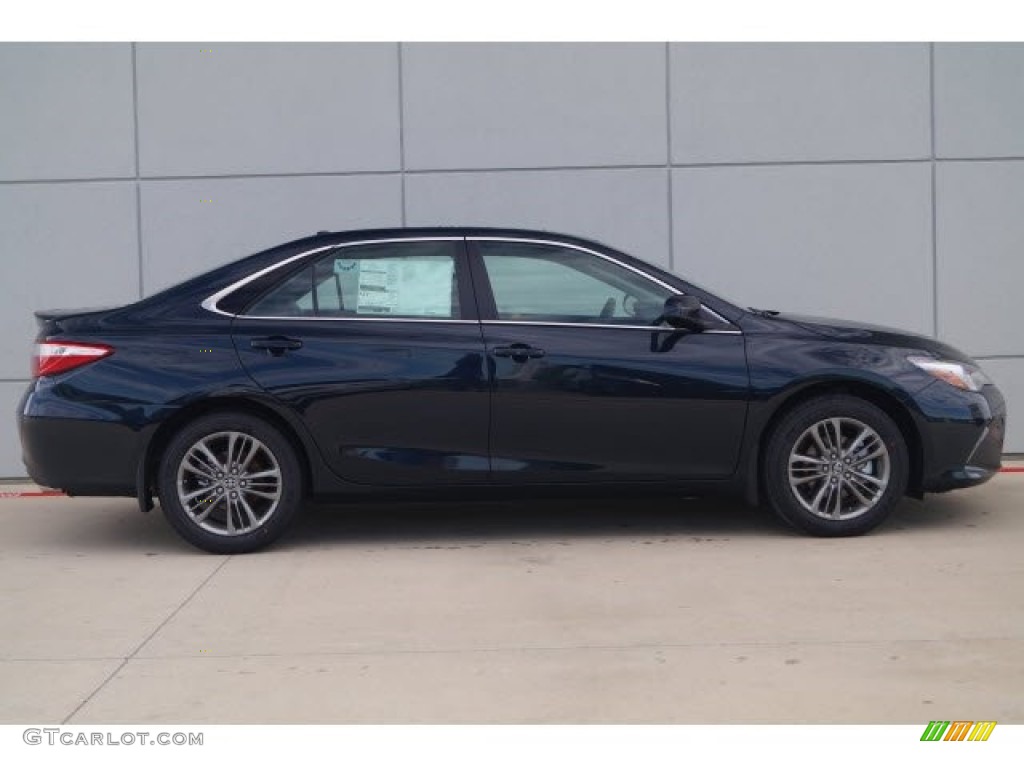 2017 Camry SE - Cosmic Gray Mica / Black photo #2