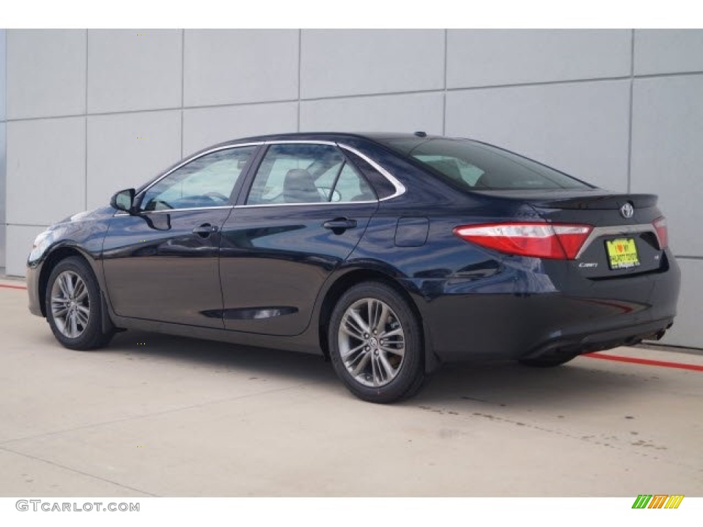 2017 Camry SE - Cosmic Gray Mica / Black photo #4
