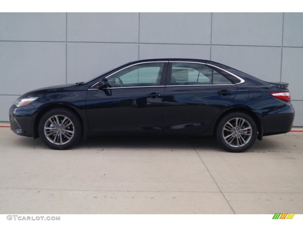 2017 Camry SE - Cosmic Gray Mica / Black photo #5