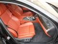 2015 BMW M5 Sakhir Orange/Black Interior Front Seat Photo