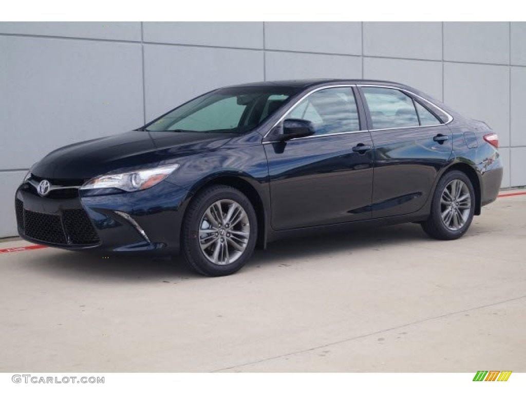 2017 Camry SE - Cosmic Gray Mica / Black photo #6