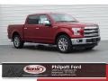 2017 Race Red Ford F150 Lariat SuperCrew  photo #1