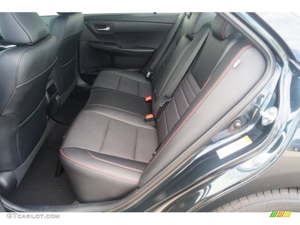 2017 Camry SE - Cosmic Gray Mica / Black photo #8