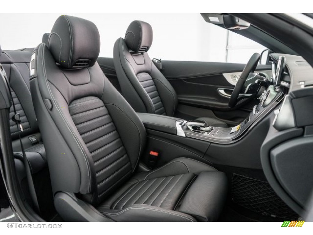 Black Interior 2017 Mercedes-Benz C 300 Cabriolet Photo #119732683