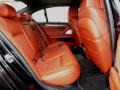 2015 BMW M5 Sakhir Orange/Black Interior Rear Seat Photo