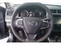 2017 Toyota Camry Black Interior Steering Wheel Photo