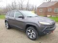 2017 Granite Crystal Metallic Jeep Cherokee Trailhawk 4x4  photo #8