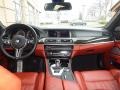 2015 BMW M5 Sakhir Orange/Black Interior Dashboard Photo