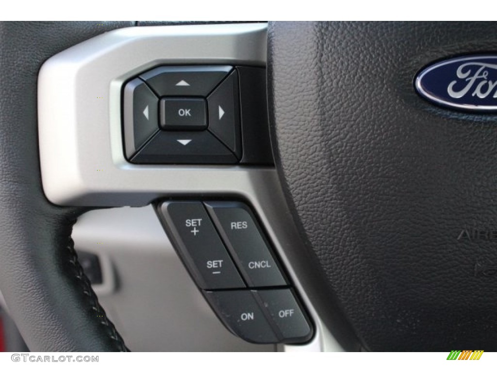 2017 F150 Lariat SuperCrew - Race Red / Earth Gray photo #20
