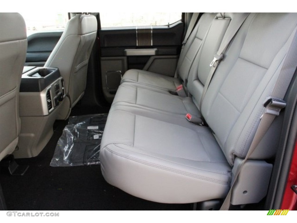 2017 F150 Lariat SuperCrew - Race Red / Earth Gray photo #24