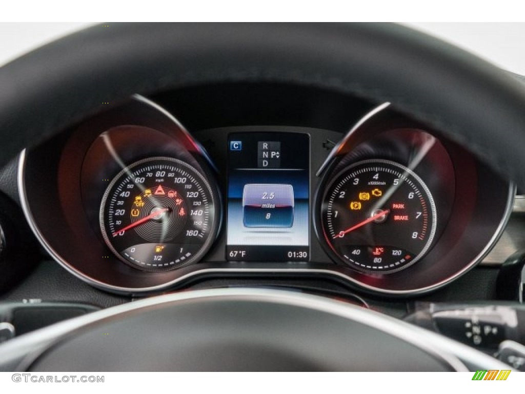 2017 Mercedes-Benz C 300 Coupe Gauges Photo #119733055