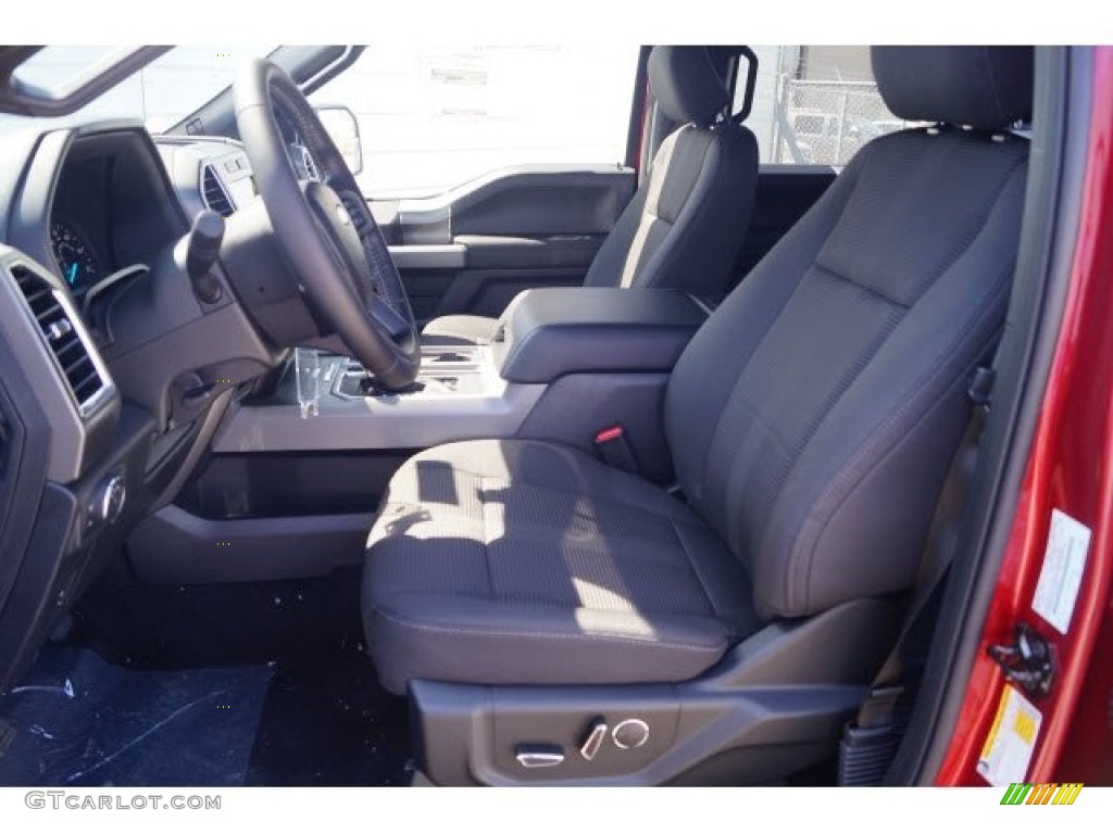 2017 F150 XLT SuperCrew - Ruby Red / Black photo #11