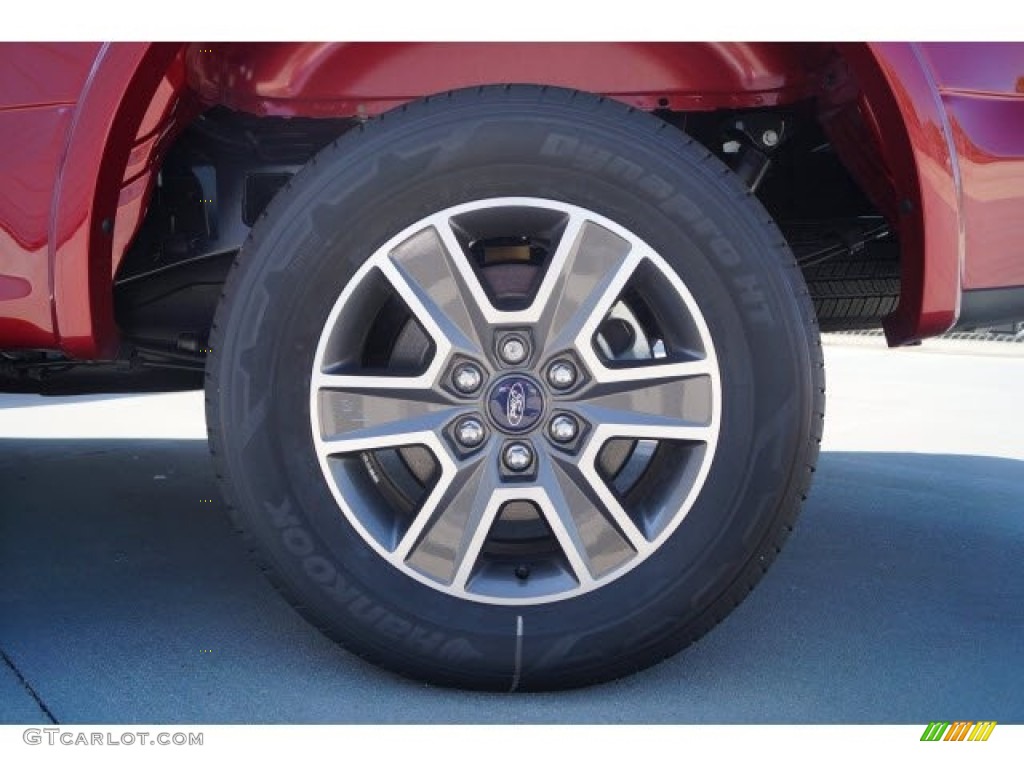 2017 F150 XLT SuperCrew - Ruby Red / Black photo #12