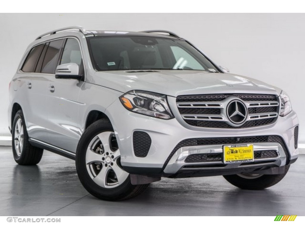 Iridium Silver Metallic 2017 Mercedes-Benz GLS 450 4Matic Exterior Photo #119733892