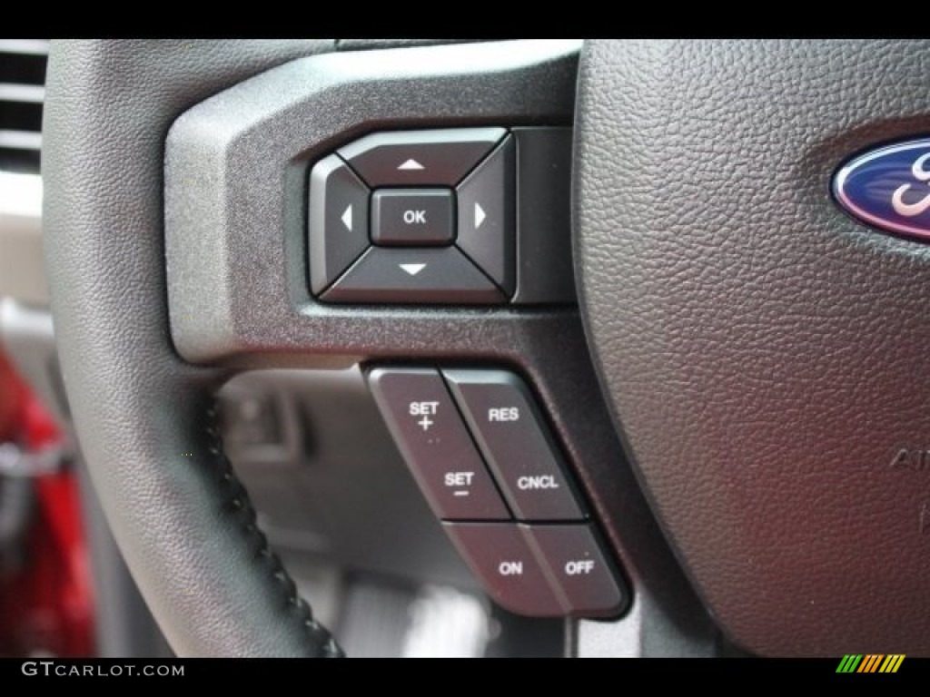 2017 F150 XLT SuperCrew - Ruby Red / Black photo #24