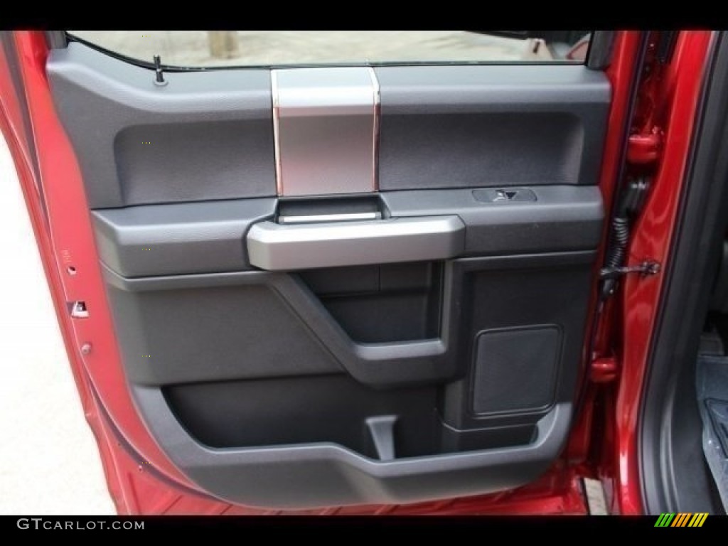 2017 F150 XLT SuperCrew - Ruby Red / Black photo #26