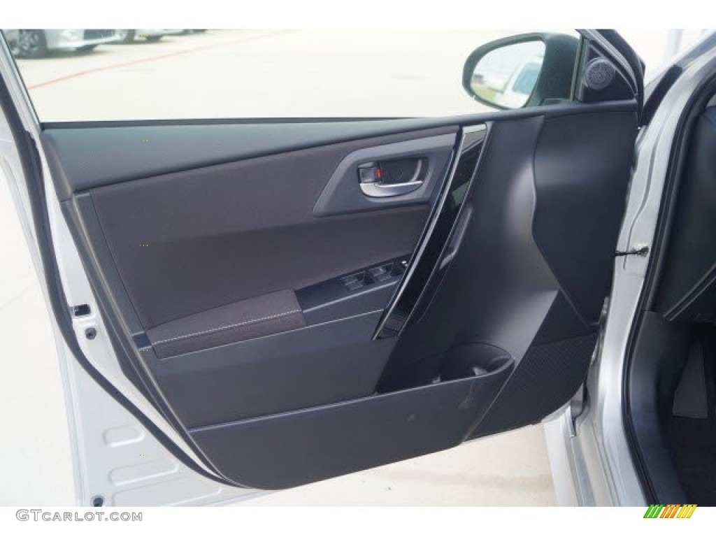 2017 Toyota Corolla iM Standard Corolla iM Model Black Door Panel Photo #119734519