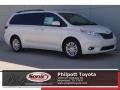Blizzard White Pearl - Sienna XLE Photo No. 1