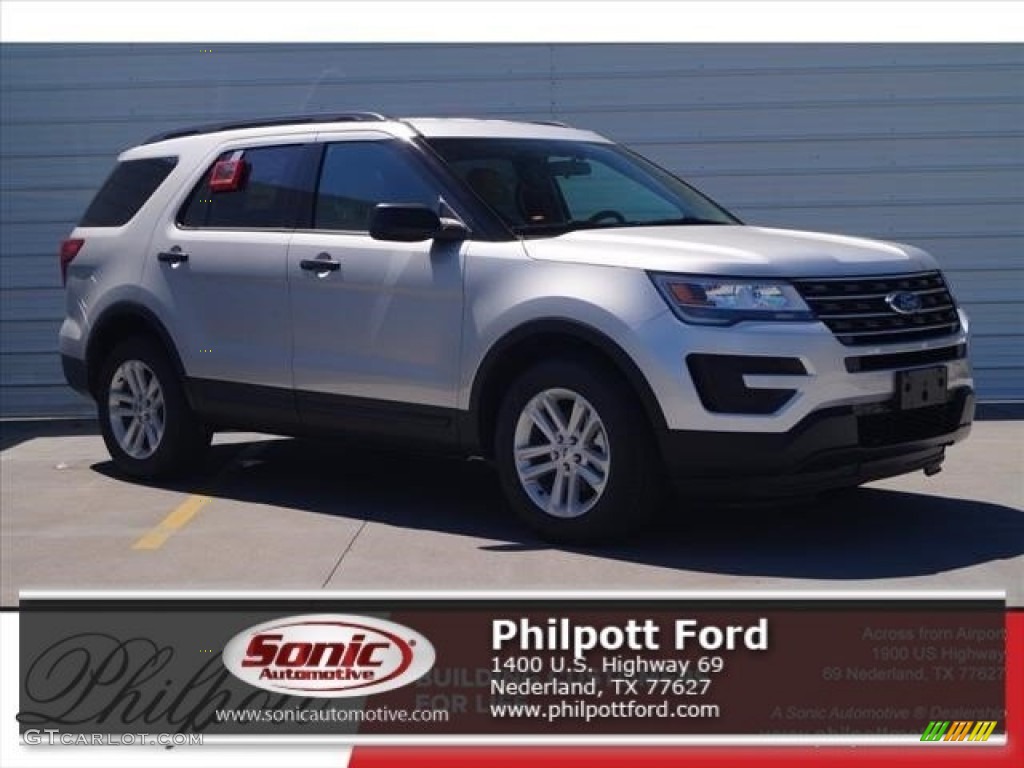 Ingot Silver Ford Explorer