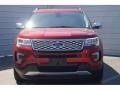 2017 Ruby Red Ford Explorer Platinum 4WD  photo #2