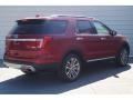 2017 Ruby Red Ford Explorer Platinum 4WD  photo #7