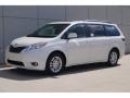 Blizzard White Pearl - Sienna XLE Photo No. 6
