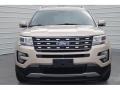 2017 White Gold Ford Explorer Limited  photo #2