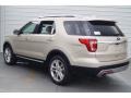 2017 White Gold Ford Explorer Limited  photo #4