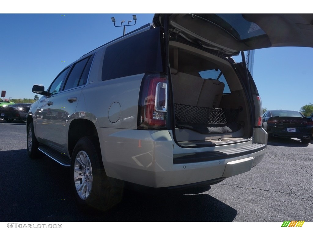 2015 Yukon SLE 4WD - Champagne Silver Metallic / Cocoa/Dune photo #17