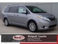 2017 Silver Sky Metallic Toyota Sienna XLE  photo #1