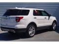 2017 White Platinum Ford Explorer Limited  photo #6
