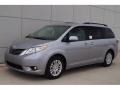 2017 Silver Sky Metallic Toyota Sienna XLE  photo #6