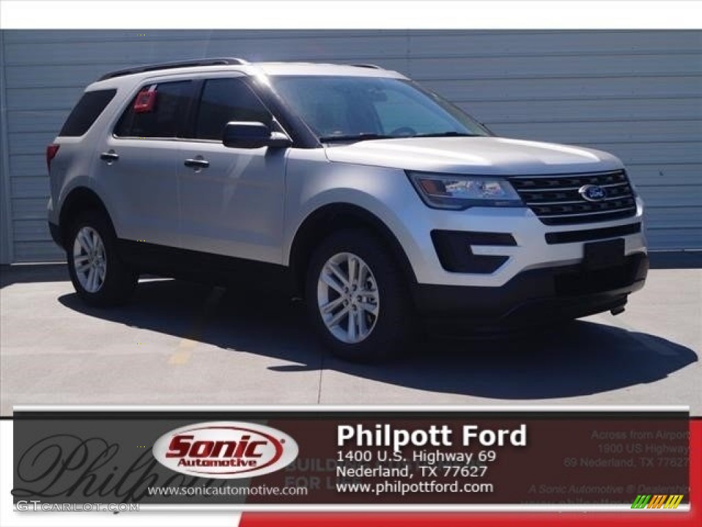 Ingot Silver Ford Explorer