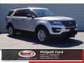 2017 Ingot Silver Ford Explorer FWD  photo #1